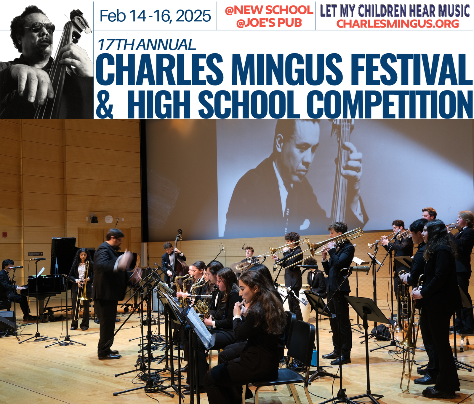 The 17th Annual Charles Mingus Festival is Next Week & Swing With The Big bands Tonight!